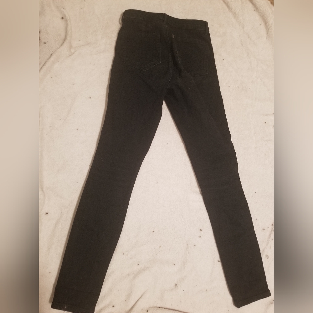 Black H&M High Rise Jeggings - Picture 2 of 4